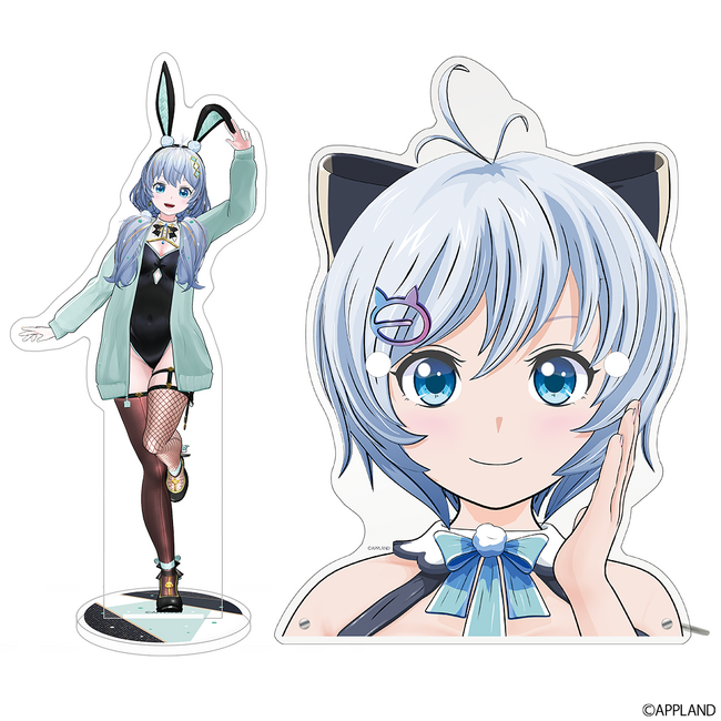 アップランド所属「.LIVE」電脳少女シロの「シロの日」記念グッズが4/6(日)より販売開始！