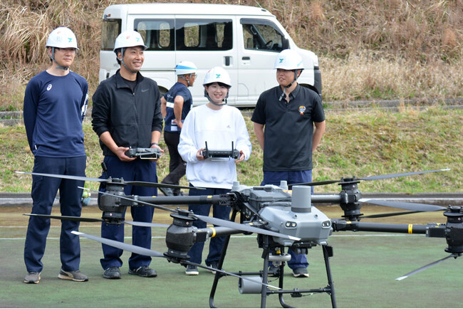 （一社）日本ドローンビジネスサポート協会と（株）ワン・オーガストが千葉県いすみ市に「DJI Flycart30」を納品・講習を実施