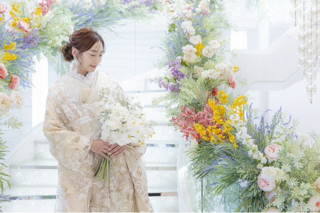 「スタジオフォトパーク」花嫁さまに向けたインポートレース和装の提供を4月から開始