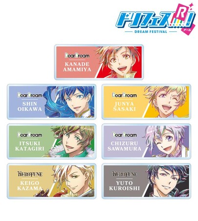 『ドリフェス！Ｒ』のトレーディング Ani-Art アクリルネームプレートなどの受注を開始！！アニメ・漫画のオリジナルグッズを販売する「AMNIBUS」にて