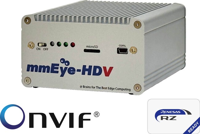 エッジAI搭載映像配信サーバ mmEye-HDV 発売のお知らせ