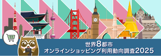 トランスコスモス、「世界8都市オンラインショッピング利用動向調査2025」結果を発表