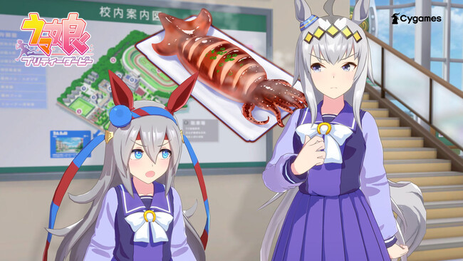 『ウマ娘 プリティーダービー』新CM　イカ焼きは姿焼き…？思い浮かべるのは関東派？関西派？ イカ焼き論争勃発！？