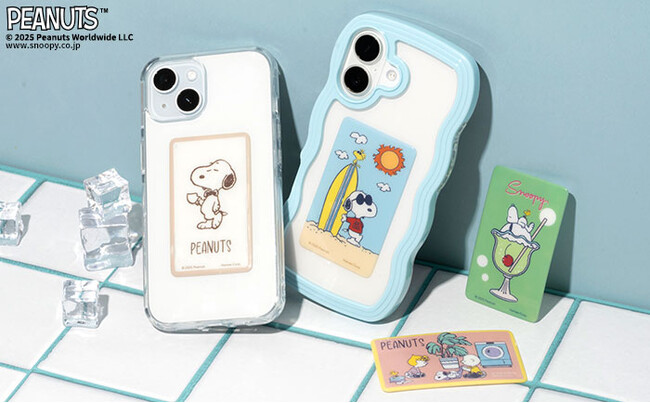 スマートフォン冷却シート「スマ冷え」から「PEANUTS」デザインが新登場
