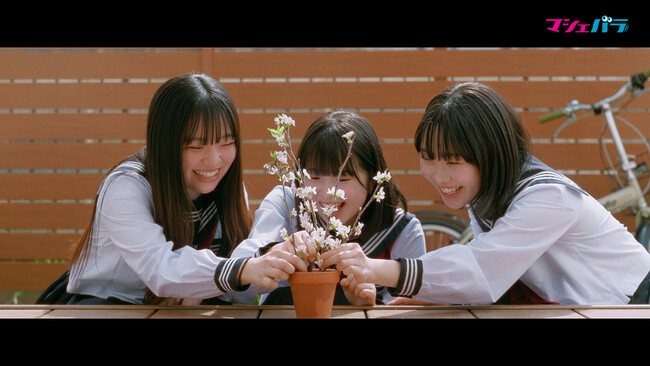 クルクル・加瀬百・椎葉紋加が出演する「サクライロの約束」のミュージックビデオを公開
