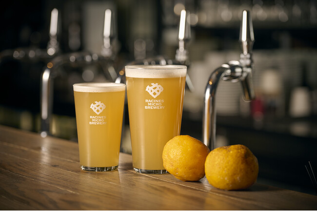 【4/15(火)販売開始！】RACINES MICRO BREWERYより爽やかさと華やかさが際立つ「ゆずHAZY IPA」誕生！
