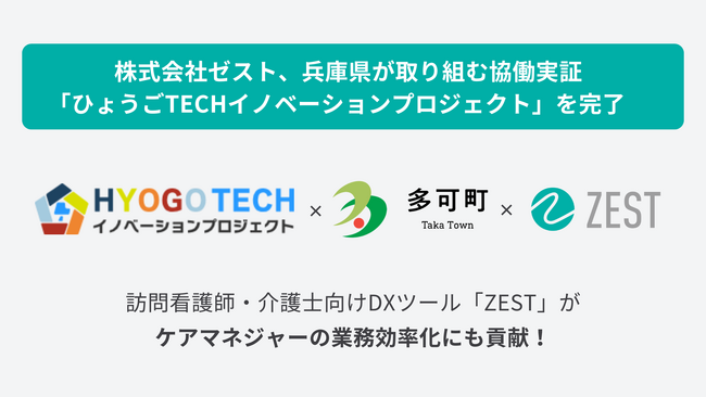 株式会社ゼスト、「ひょうごTECHイノベーションプロジェクト」の実証実験結果を発表