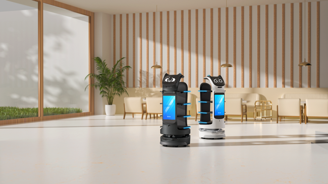 大人気ネコ型配膳ロボットの最新モデル「BellaBot Pro」を販売開始