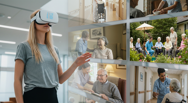 ジョリーグッド、北米の介護現場にVR認知症ケア教育、ジョージメイソン大学と共同で多文化対応と離職率改善へ
