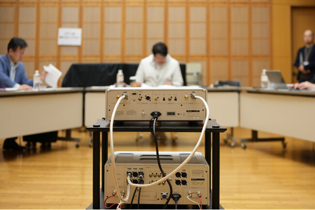 ESOTERIC N-05XD、K-05XD、F-01、および TANNOY SGM10 が、兵庫芸術文化センター管弦楽団の国際オーディション最終審査で使用されました