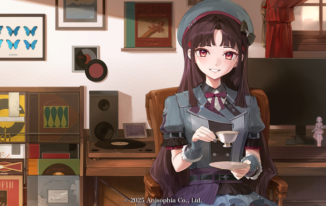 アニソフィア所属　お嬢さま系VTuber「葉室 みれい」　4/22デビュー