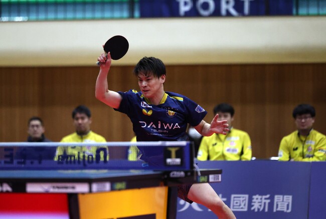【Ｔリーグ】“キャリアハイ更新” 吉田雅己、金沢ポートと契約更新「今シーズンこそはプレーオフ進出を掴みたい」