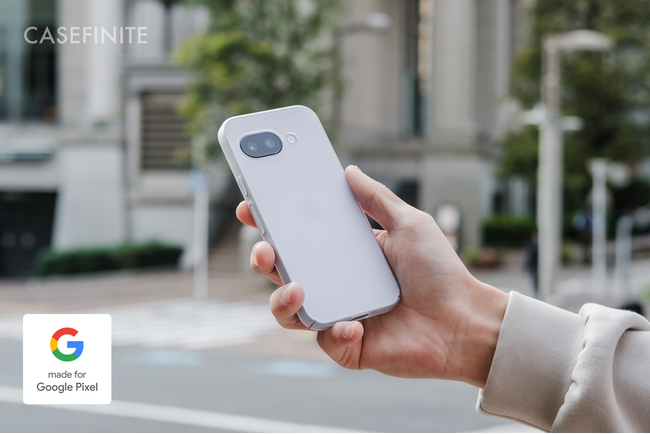 CASEFINITE、Made for Google 認定 Google Pixel 9a 対応ケース「THE FROST AIR ULTRA」、「THE INVISIBLE AIR」を発売