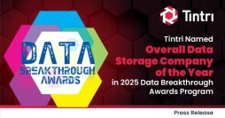 Tintri、2025年 Data Breakthrough Awardsにおいて「最優秀データストレージ企業」に選出