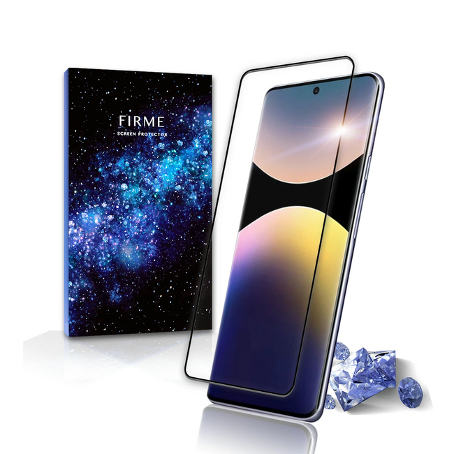 ＜FIRME＞「Xiaomi Redmi Note 14 Pro 5G（シャオミ レッドミ ノート フォーティーン プロ ファイブジー）」対応 ガラスフィルム 発売