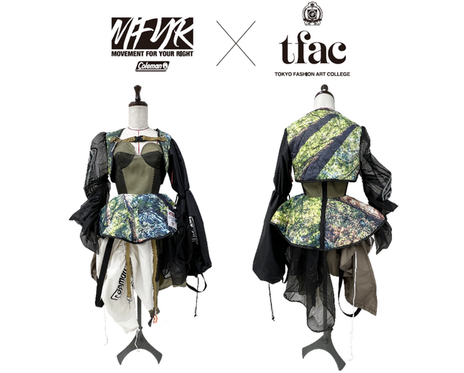 【コールマン × 東京服飾専門学校】不要になったキャンプ用品をアップサイクルするプロジェクトが実現