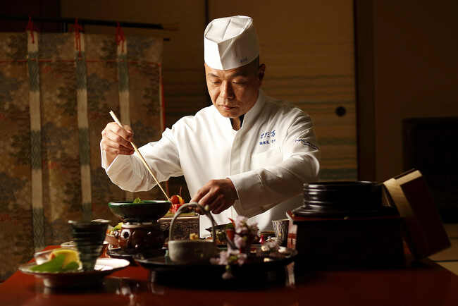 なだ万　全国のレストランでシグネチャー料理 登場！