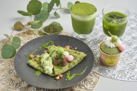 静岡・大自然の中のベーカリーカフェで丹那抹茶のスイーツフェアを4/10から開催