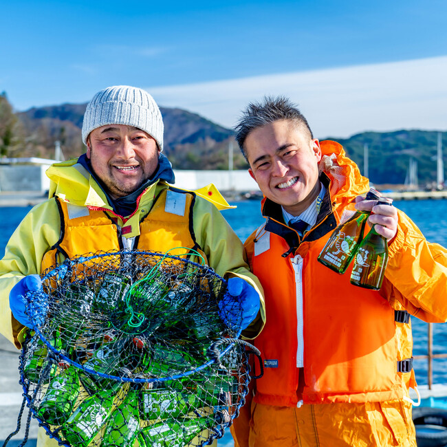 【岩手県山田町】びはんコーポレーションが山田湾の海中で約120日熟成させたプレミアム限定生原酒「UMIWASHI」をMakuakeにて限定販売