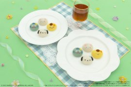 「食べマスモッチ サンリオキャラクターズ シナモロール&ハンギョドン 2025」＆「食べマスモッチ サンリオキャラクターズ ポムポムプリン&ポチャッコ 2025」