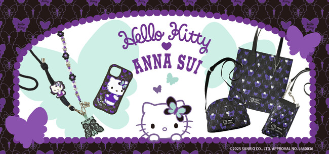 【ANNA SUI】HELLO KITTYとのコラボレーションアイテムを4/16(水)から発売！