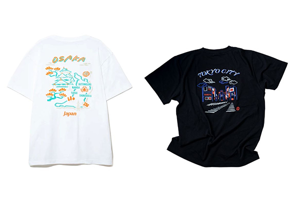 ★【大丸梅田店１階】～関西の旅がもっと楽しくなるおみやげ編～　注目のアートユニット＜シジュウナナ＞Tシャツコレクションが登場！