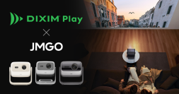 テレビ番組視聴アプリ「DiXiM Play」、Google TV搭載プロジェクター「JMGO N1Sシリーズ」の最新3機種に対応