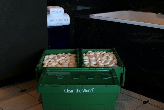 BELLUSTAR TOKYO, A Pan Pacific Hotel『Clean the World(R)』の固形石鹸リサイクルプログラムに参画