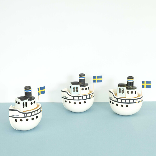 北欧の陶芸家リサ・ラーソンが過ごした港町に浮かぶボートをイメージした「グスタフスベリのボート」が特設サイトがオープン。