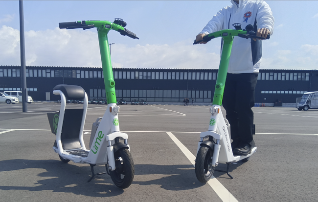 大阪・関西万博、関係者専用エリアにおける移動用モビリティに「Lime」提供開始！国内初、利用者によるバッテリースワップステーションも導入