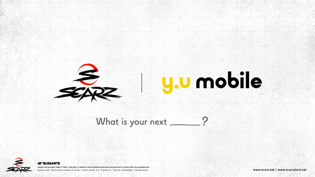 eスポーツチームSCARZ、Y.U-mobile株式会社とのスポンサー契約再締結のご報告