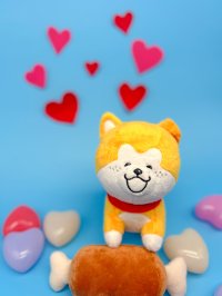 ニッコリ笑顔とモフモフしっぽがキュート！「秋田犬たれみみだいちゃん」のぬいぐるみがファンの熱いリクエストで誕生