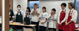 各社の講師(左から、ファンケル、ライオン、KFC)