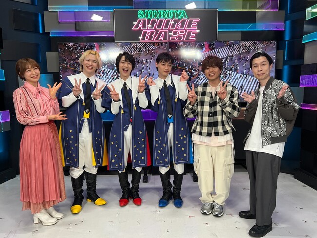 『UniteUp!』のアイドルユニット「PROTOSTAR」戸谷菊之助＆山口諒太郎＆平井亜門が生パフォーマンス！仲村宗悟が「PROTOSTAR」にツッコミ｜SHIBUYA ANIME BASE #42