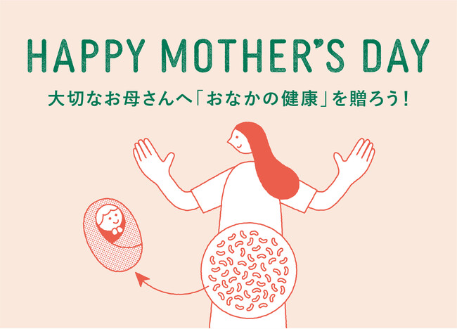 【母の日ギフトに新提案】“おなかの健康”を贈る！