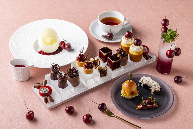 初夏の煌めきを纏う「チェリーデライト アフタヌーンティー」のご提案