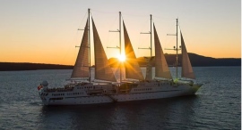 皆既日食クルーズを発表！ウインドスピリットで航く地中海のアイランド・ホッピング・クルーズ