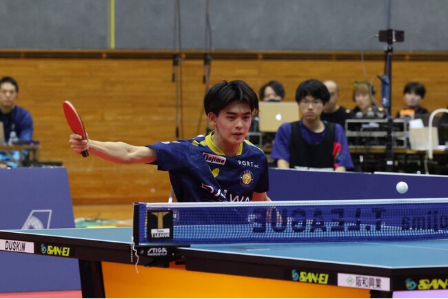【Ｔリーグ】徳田幹太、金沢ポートと契約更改「進化した姿で石川に元気を」
