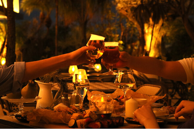 都会の楽園で、開放感あふれる最高のビアガーデンを！恵比寿のルーフトップレストラン「シロノニワ」のビアガーデンが4/25（金）よりスタート