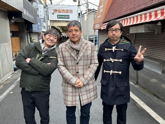 「松方弘樹さんがヘネシーを…」マルチ俳優・勝村政信が芸能界の大御所とのマル秘エピソードを暴露！メッセ黒田＆おいでやす小田とディープタウン「天下茶屋」でおっさんぽ