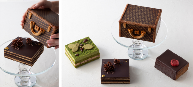 【創業90周年記念】食べられる旅行バッグで世界周遊気分！世界を巡るケーキ「トゥール・デ・ガトー・デュ・モンド」を販売