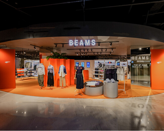ビームス、韓国で初となる期間限定店をソウルにて2025年5月8日（木）まで出店中