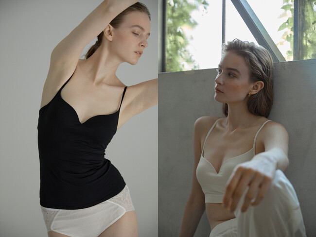 ”ラクして、美しく”を叶える。「AROMATIQUE」のブラキャミがリニューアルして登場