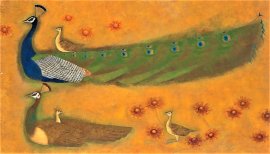 上村淳之「孔雀」 上村淳之「孔雀」