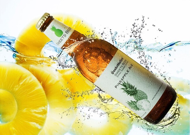 サンクトガーレン、泡までジューシーなパイナップル風味ビール「パイナップルエール」4月24日より春夏限定販売。600kgのゴールデンパイン使用