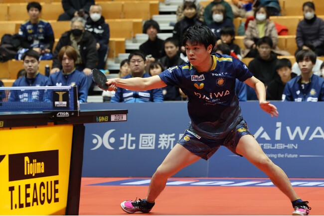 【Ｔリーグ】田中佑汰、金沢ポートと契約更新「より一層１試合を大事に」