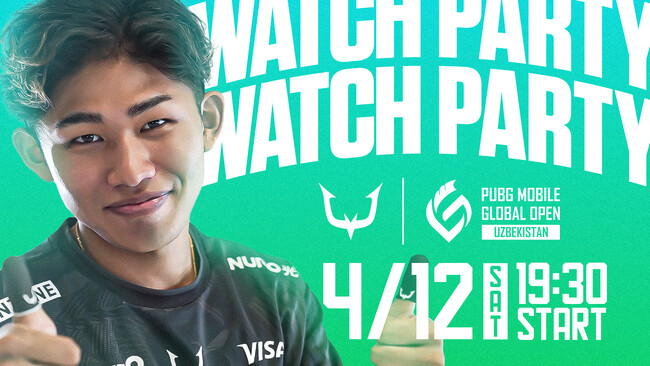 【PUBG MOBILE部門】2025 PUBG MOBILE GLOBAL OPEN MAIN EVENTに出場、ウォッチパーティ配信開催！！