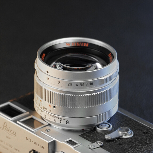 【創業9周年限定モデル】七工匠 7Artisan Euryphaessa 50mm F1.1 Mマウント 数量限定販売