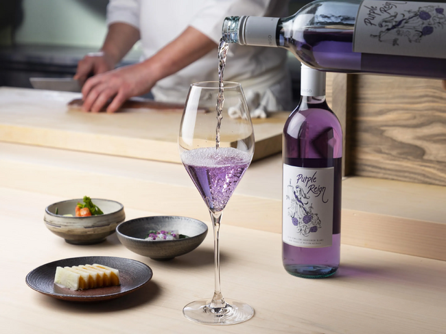 B2B ECプラットフォーム「グッズ」に、世界でも珍しい「紫ワイン」を扱う「Shizuku Japan（シズクジャパン）」の取り扱いが開始されました