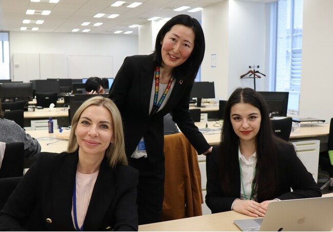 アウトソーシング、ウクライナ避難民の若者へ働く可能性を　避難民学生に研修プログラムを提供